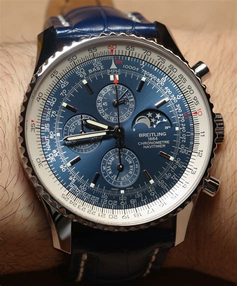 breitling navitimer 1461 limited edition blue|breitling navitimer 01 46 automatic.